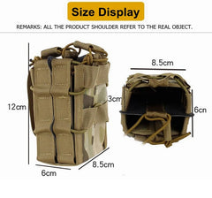 Porte-chargeur double MOLLE pour chargeurs type M4 / G36