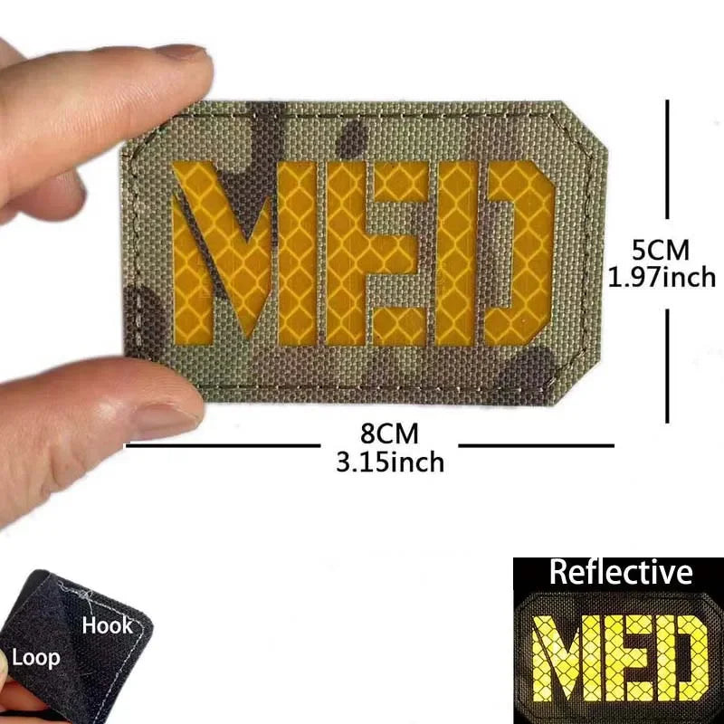 Patch médic Airsoft – 18 MED CP