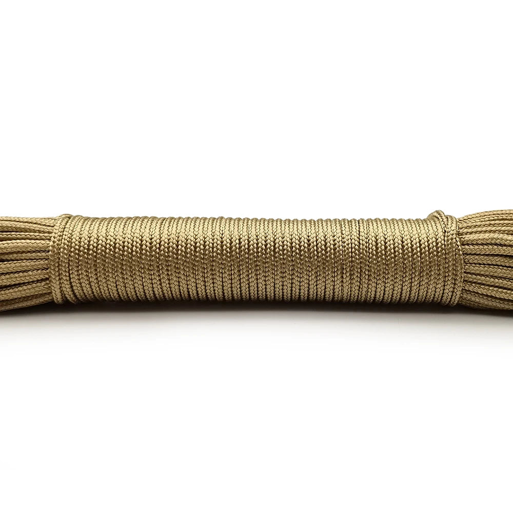 Paracorde polyester 2 mm – plusieurs longueurs et coloris