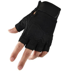Gants tactiques sans doigts en microfibre – S à XL