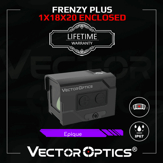 Viseur point rouge Frenzy Plus 1×18×20 SCRD-63 Vector Optics – visuel 1