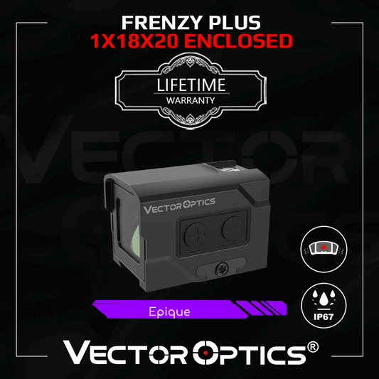Frenzy Plus 1x18x20 - Vector Optics - avec capteur de mouvement IP67