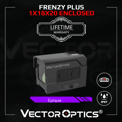 Frenzy Plus 1x18x20 - Vector Optics - avec capteur de mouvement IP67