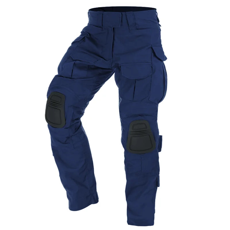 Pantalon tactique camouflage avec genouillères – plusieurs motifs
