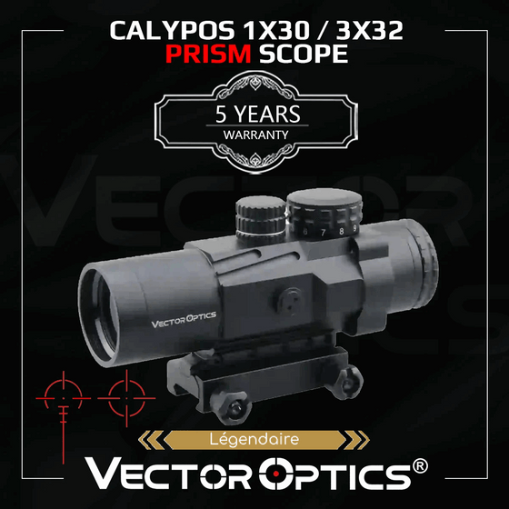 Lunette prisme Calypos 1×30 ou 3×32 Vector Optics – visuel 9