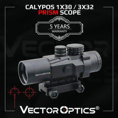 Lunette prismatique Calypos 1×30 ou 3×32 – Vector Optics