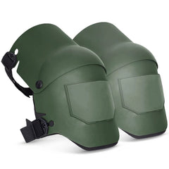 Paire de genouillères tactiques à coque rigide et mousse 20 mm