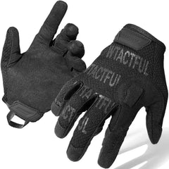 Gants tactiques à doigts complets, airsoft