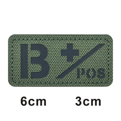 Patch groupe sanguin FCMAS – variante 740