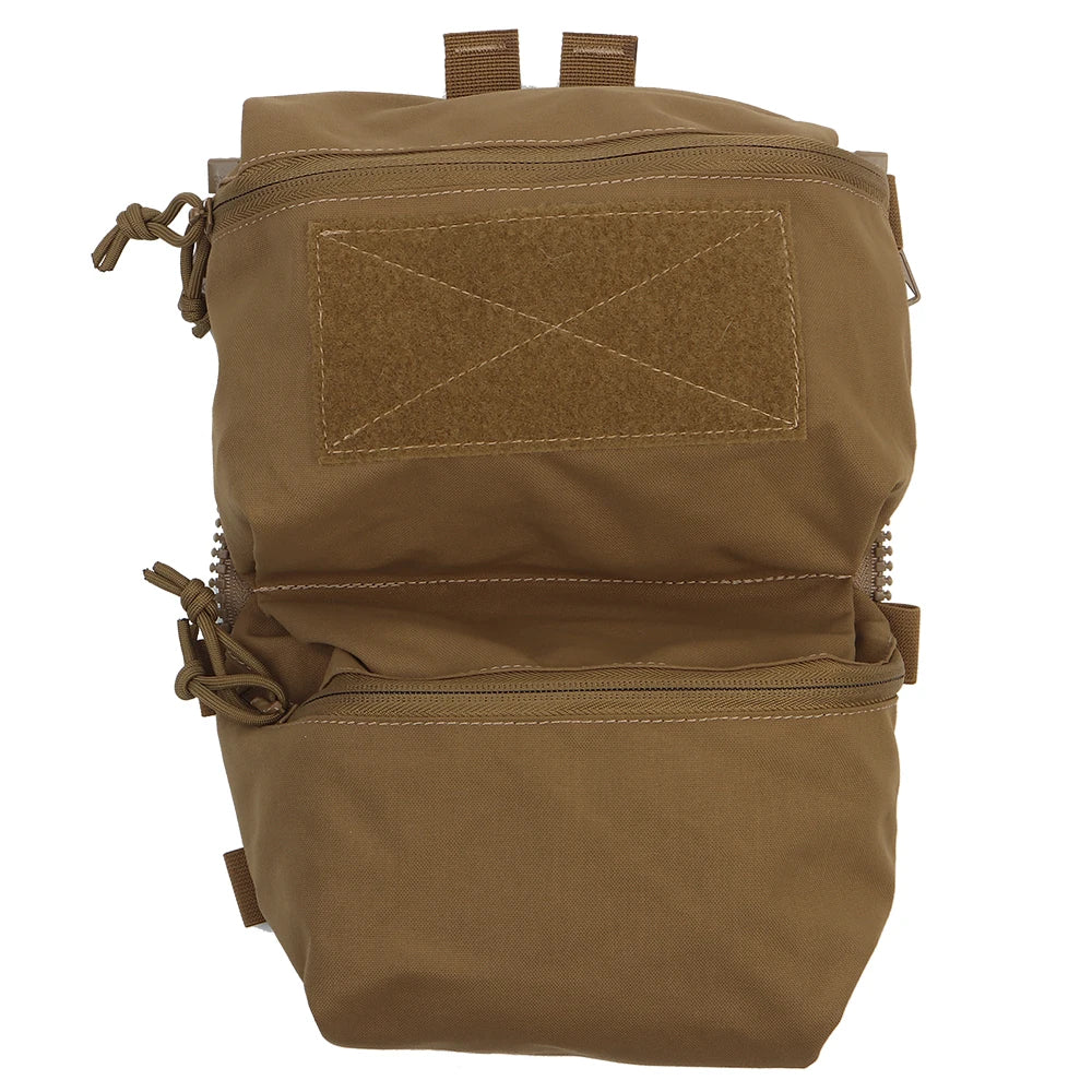 Panneau arrière double poche YTYIN V5 – Coyote Brown