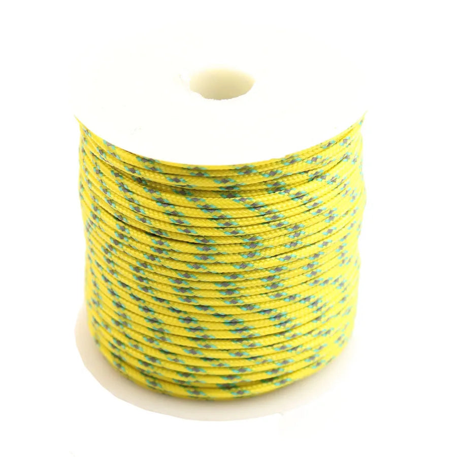 Paracorde réfléchissante 2 mm – 50 m, 3 brins