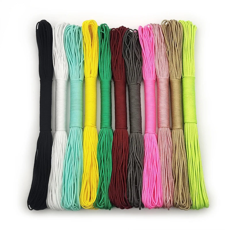 Paracorde polyester 2 mm – plusieurs longueurs et coloris