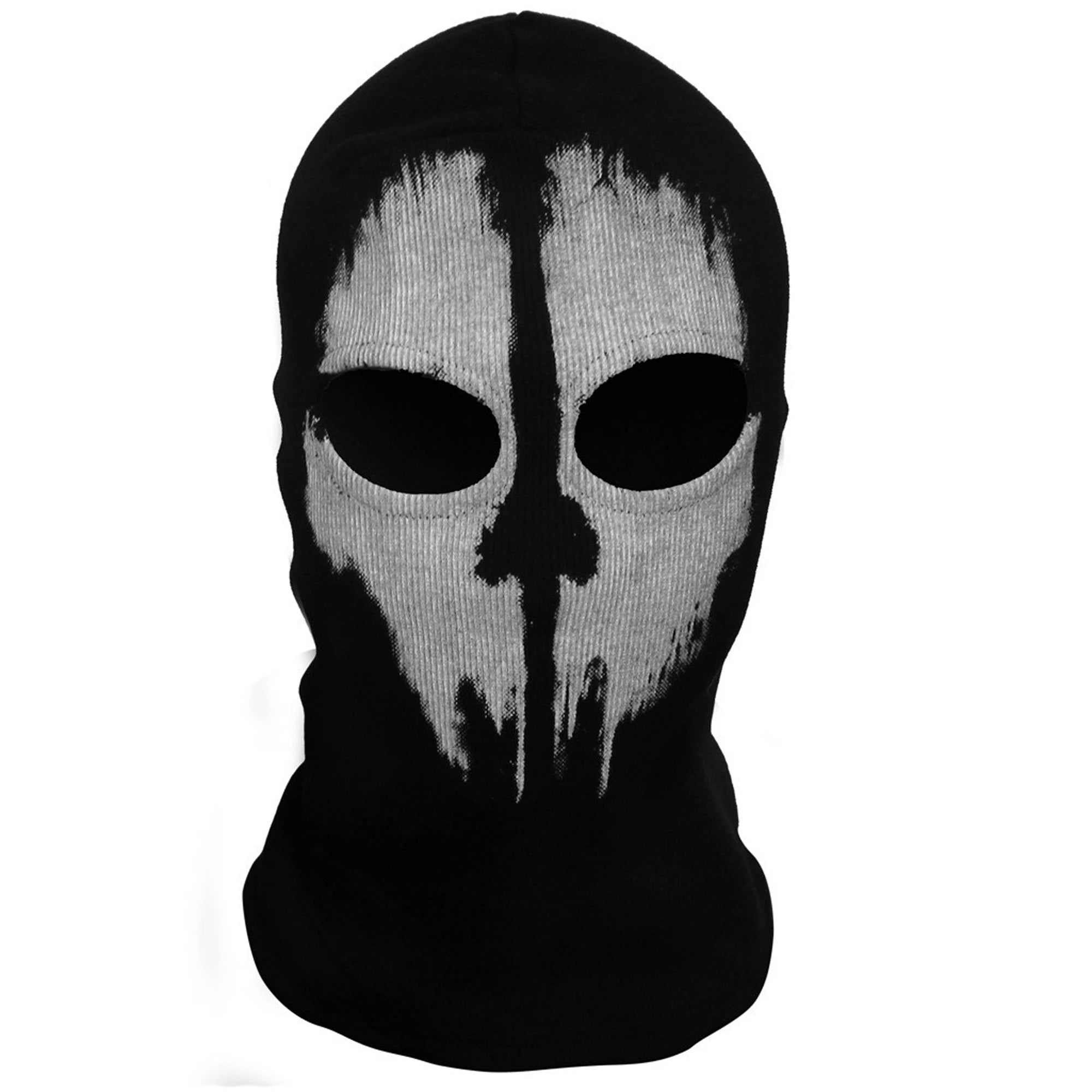 Cagoule coton motif crâne pour Airsoft et outdoor