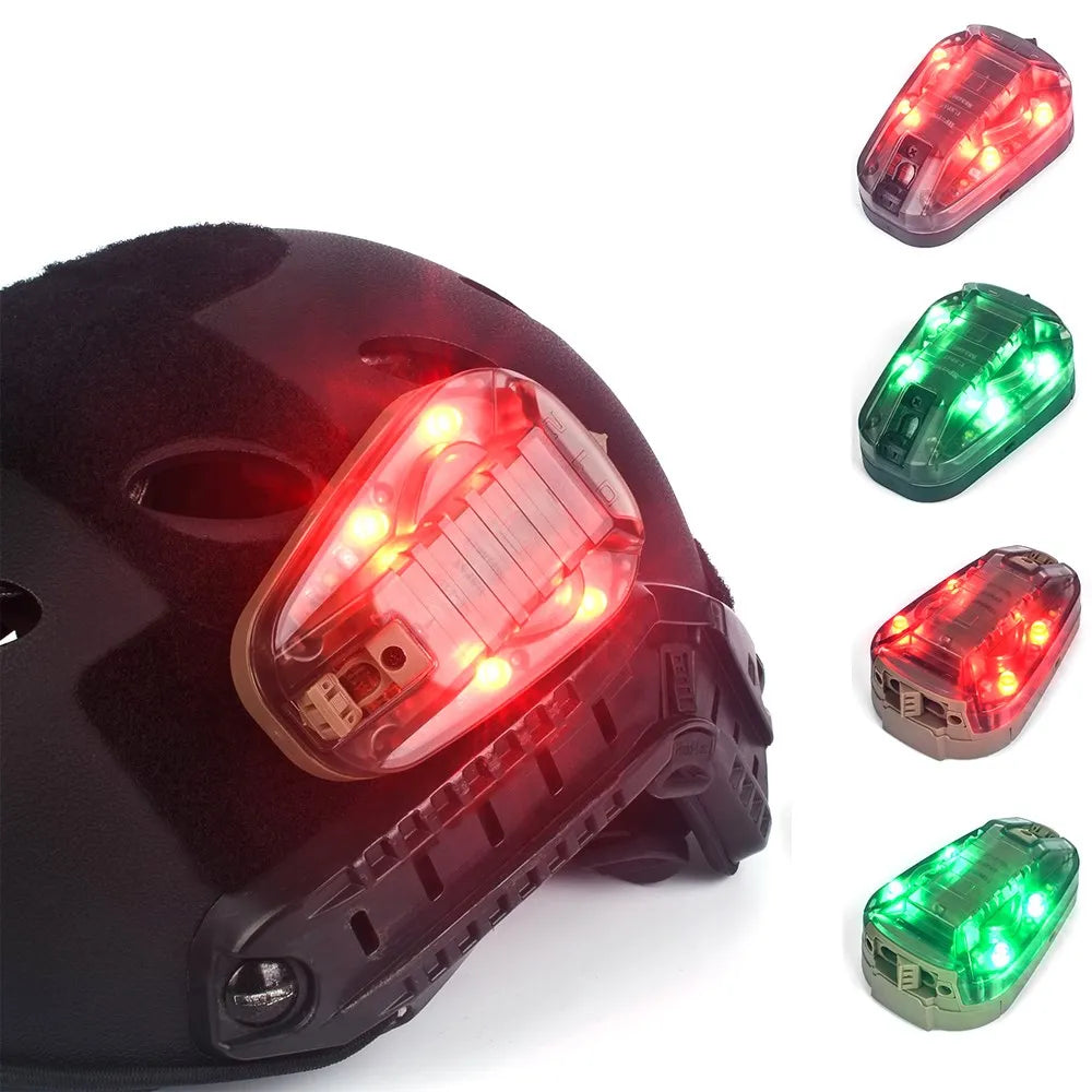 Lampe de marquage tactique à Velcro – LED et infrarouge