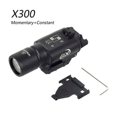 Holster Airsoft type Glock 17 / 19 pour lampe X300 / X300U – plateforme QLS
