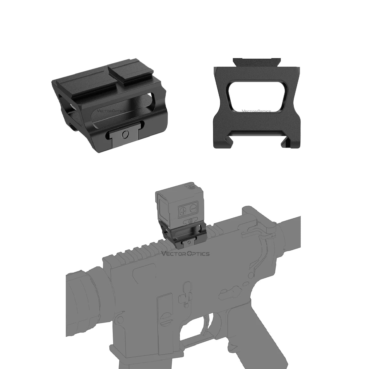 Viseur point rouge Frenzy Plus 1×18×20 à capteur de mouvement – Vector Optics