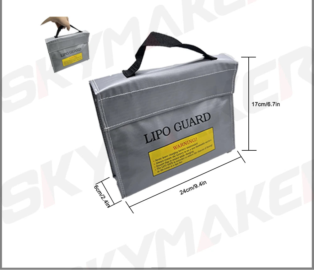 Sac de sécurité pour batterie LiPo – plusieurs formats