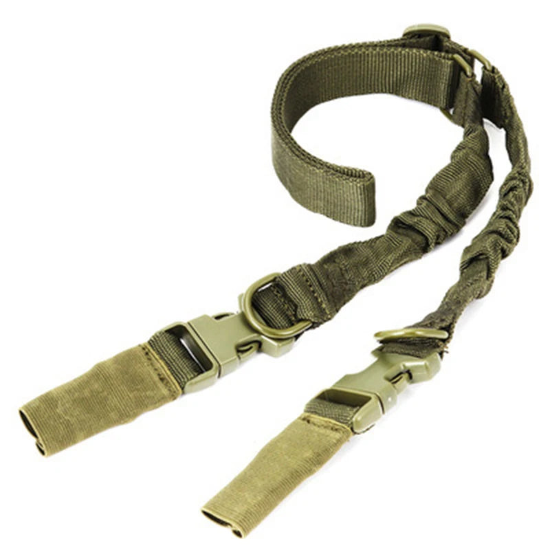 Sangle tactique Airsoft 2 points avec boucles métalliques