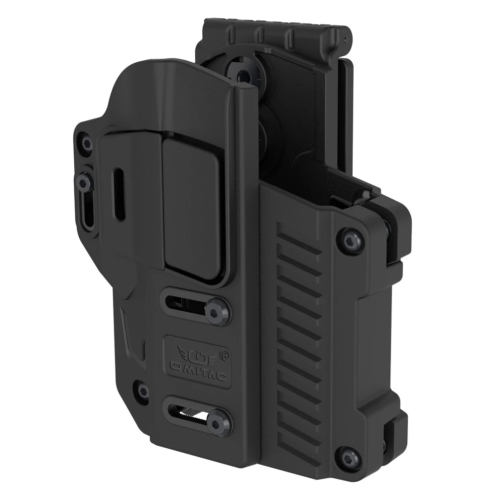 Holster universel droitier en polymère à rétention niveau 2