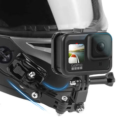 Support articulé pour caméra d’action sur casque