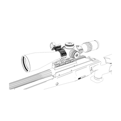 Kit de montage X-ACCU 34 mm pour viseur point rouge – Vector Optics