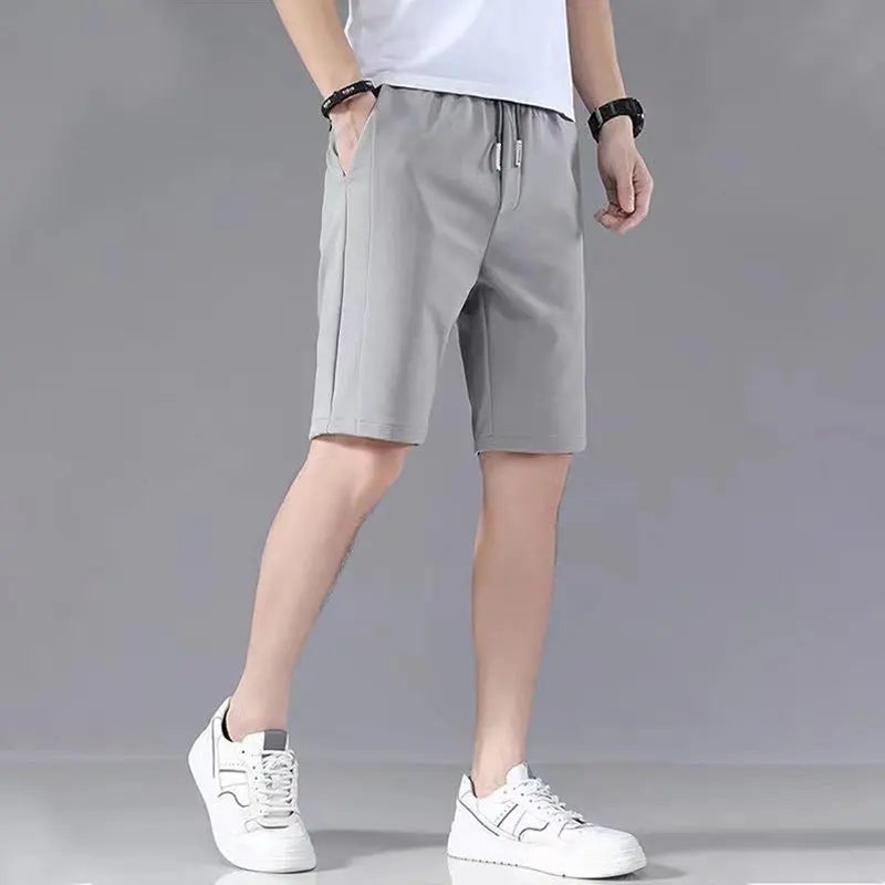 Short respirant coupe slim en polyester – 5 coloris