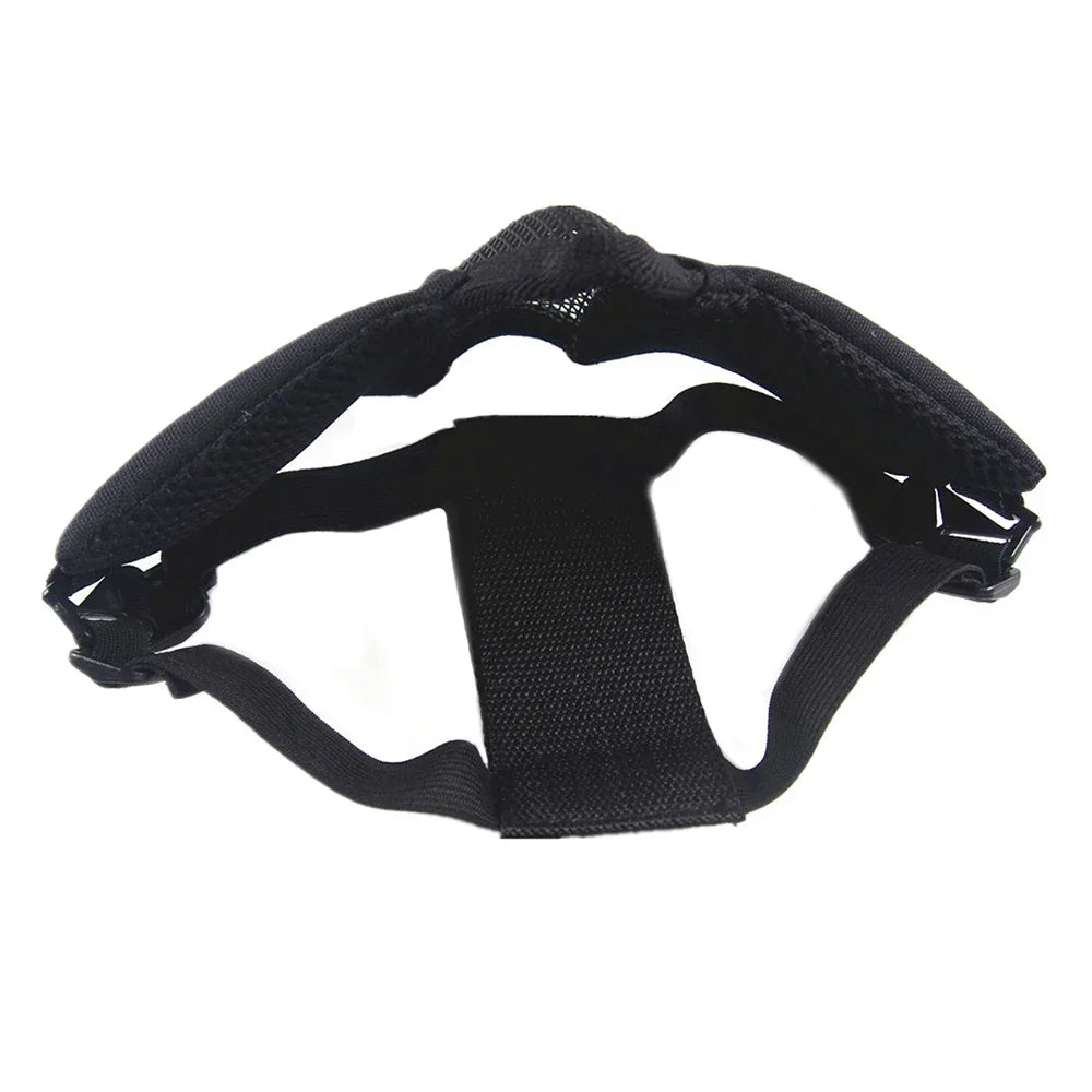 Masque grillagé demi-visage pliable – Airsoft
