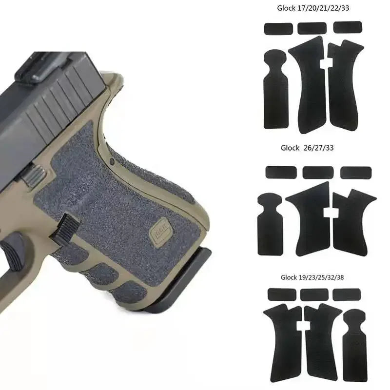 Bande antidérapante pour poignée de réplique type Glock