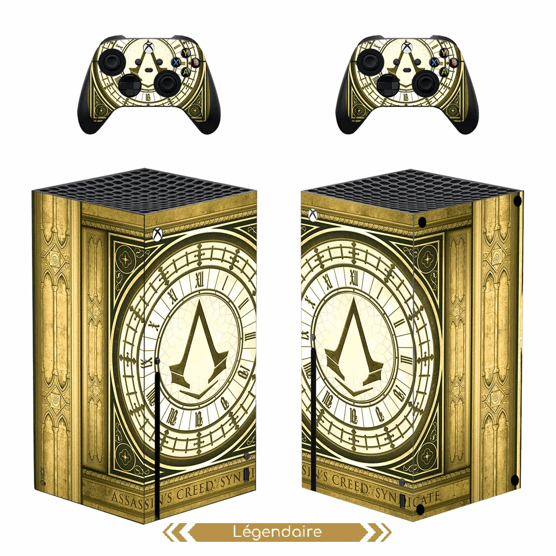 Autocollant Assassin's Creed Syndicate pour console Xbox Series X et manette