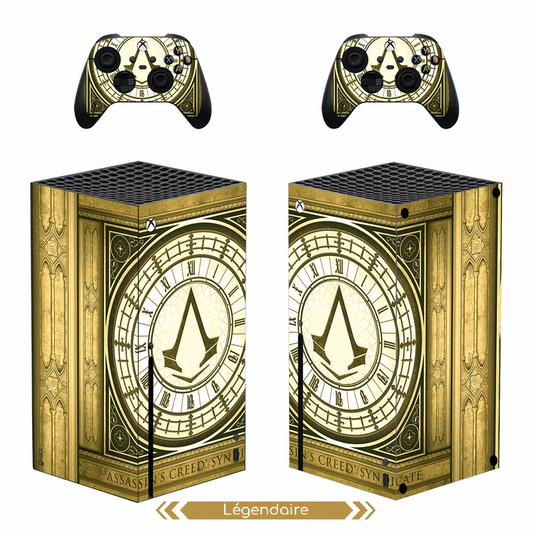 Autocollant Assassin's Creed Syndicate pour console Xbox Series X et manette