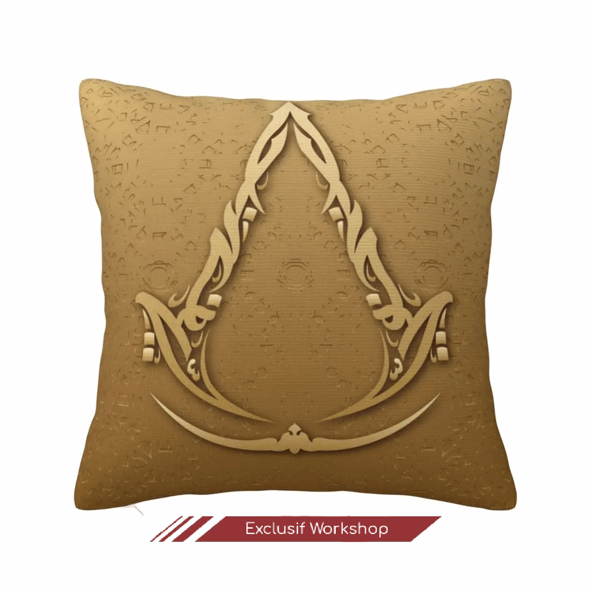 Housse de coussin Assassin's Creed Mirage, taie d'oreiller carrée
