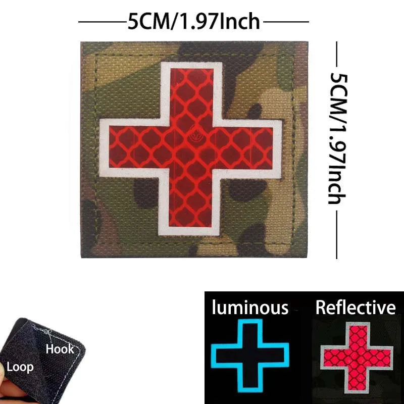 Patch médic Airsoft – 24 Croix CP