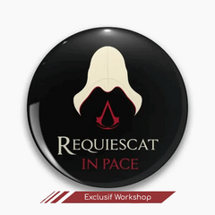 Broche "Requiescat In Pace" Assassin's Creed