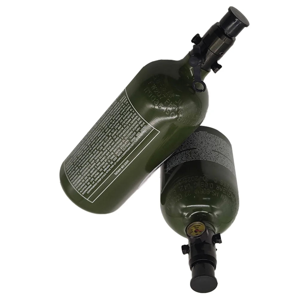 Bouteille HPA aluminium 3 000 PSI avec preset HP – 0,4 ou 0,8 L