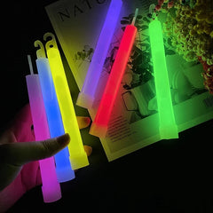 Bâton lumineux chimique 15 cm pour repérage terrain