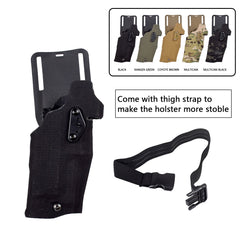 Holster Airsoft type Glock 17 / 19 pour lampe X300 / X300U – plateforme QLS