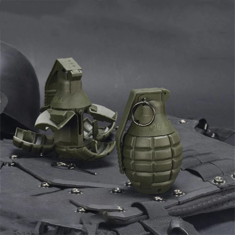 Grenades Airsoft réutilisables à ressort – Plusieurs modèles