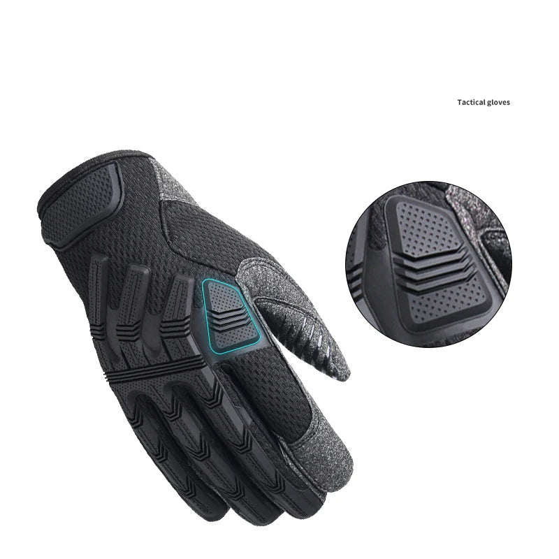 Gants tactiques, protection en caoutchouc