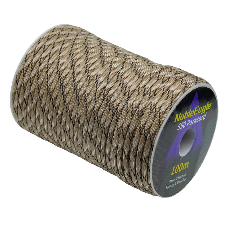 Paracorde 550 – 4 mm, 7 brins – 50 ou 100 m