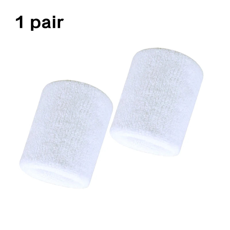 Poignets éponge élastiques absorbants – plusieurs coloris