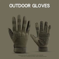 Gants tactiques Airsoft en microfibre et polyester – M à XL