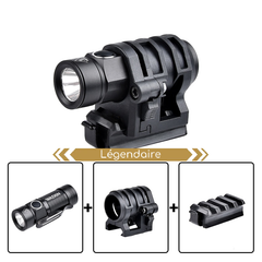 Lampe pour casque tactique, lumière stroboscopique