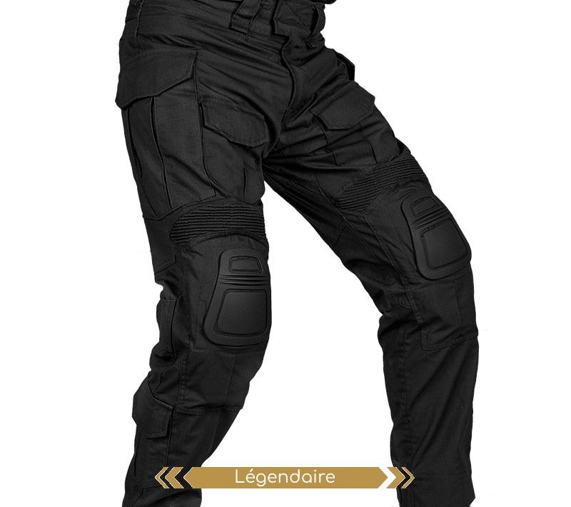 Pantalon de combat Airsoft avec genouillères