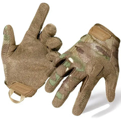 Gants tactiques à doigts complets, airsoft