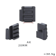 Adaptateur rail métal pour Jinming J12 – lanceur à billes gélifiées