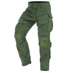 Pantalon tactique camouflage avec genouillères – plusieurs motifs