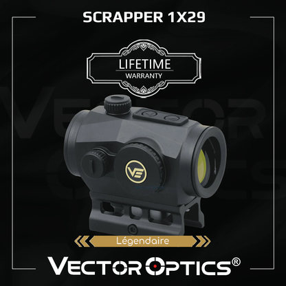 Red dot sight Scrapper 1x22/ 1x25/ 1x29 - Vector Optics