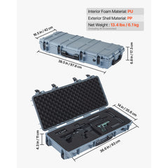 Mallette rigide étanche IP67 pour réplique Airsoft – SucceBuy – vue 31