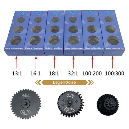 Set d'engrenages CNC - SHS pour gearbox V2 et V3 - 13:1/16:1/18:1/32:1/100:200/100:300