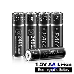 Batteries AA Li-ion rechargeables 1,5 V PALO